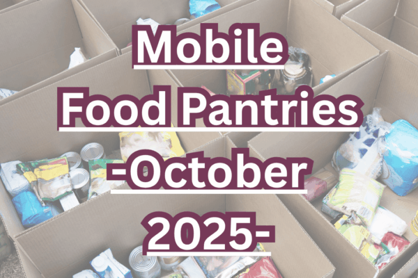 October 2025 Mobile Food Pantries – Habersham County and surrounding areas